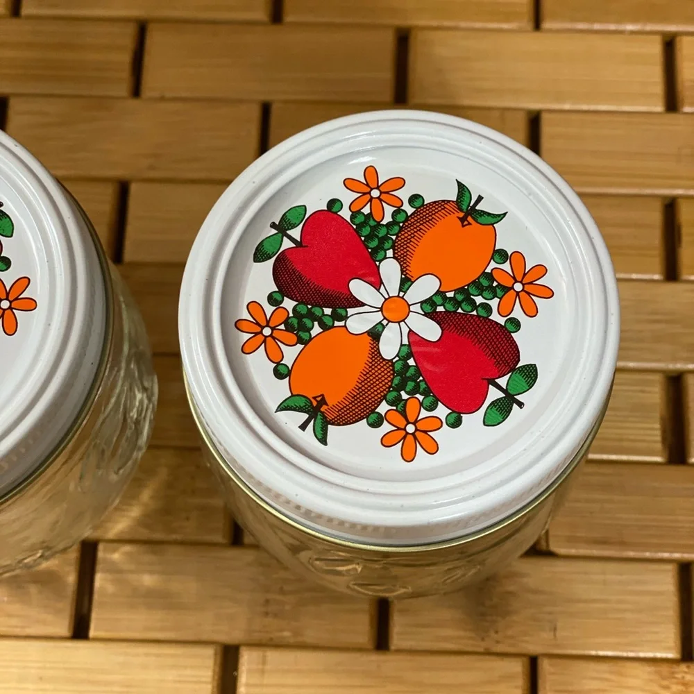Kerr Canning Glass Storage Jar (set-2pc)